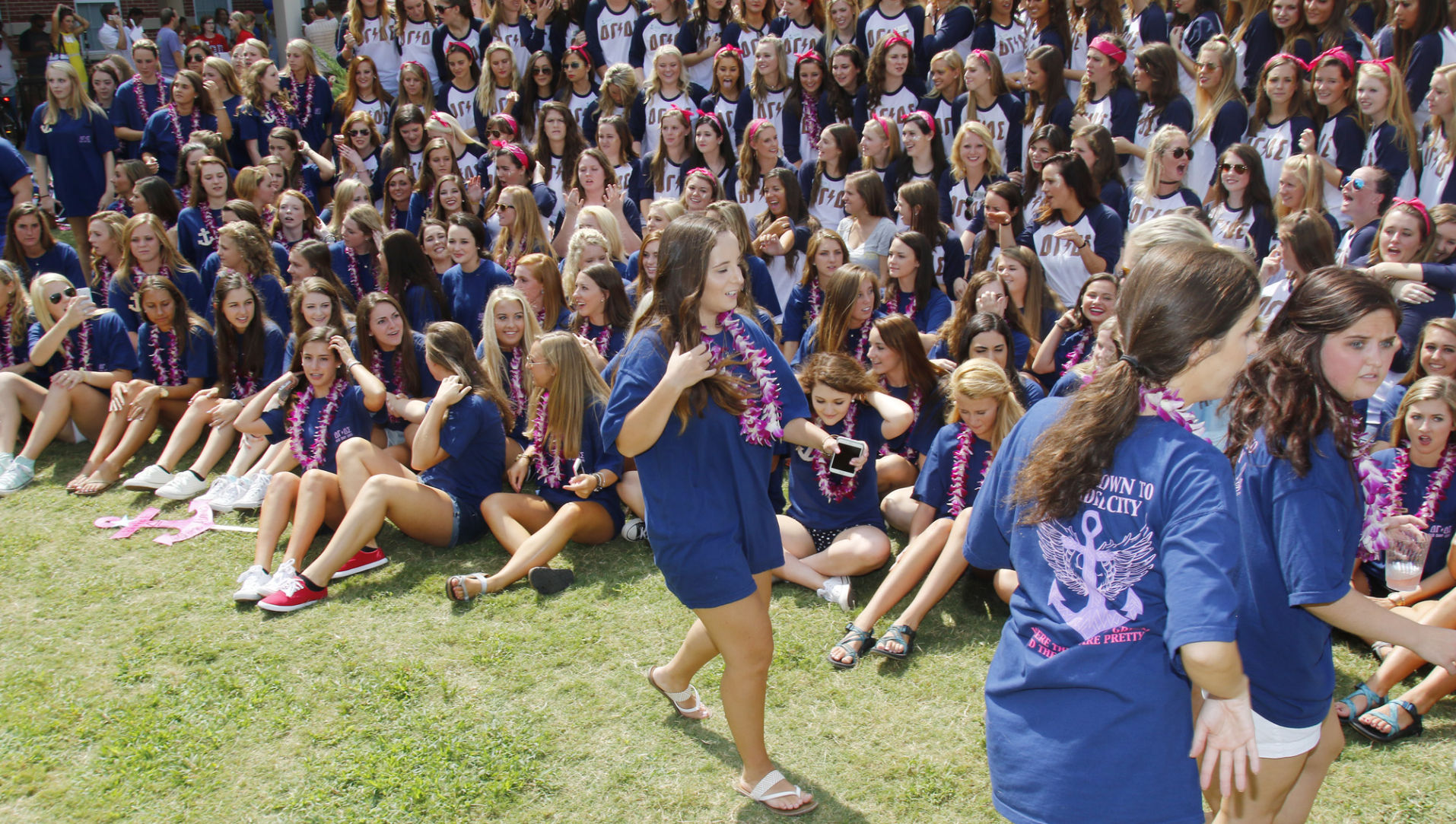 Auburn University bid day 2015
